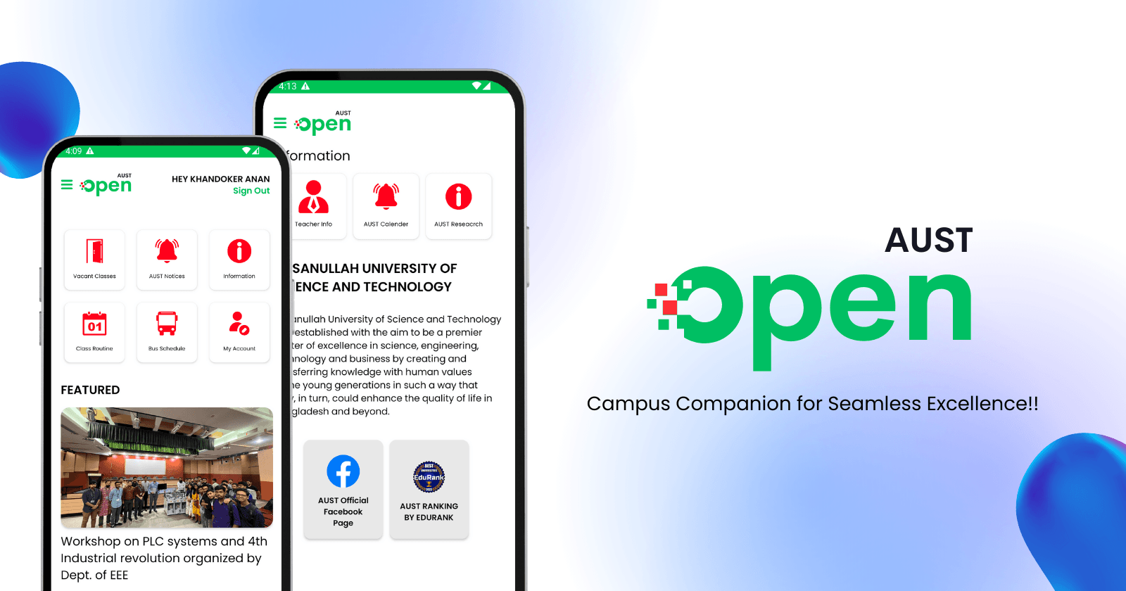 AUST OPEN: Campus Companion for Seamless Excellence!!